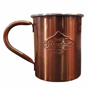 The Mountains Are Calling Copper Mug