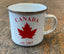 white  Canada 1867 Enamel Mug