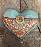 Handmade Ceramic Heart - Medium