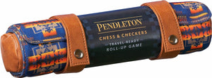 Pendleton Chess & Checkers Travel-Ready Roll Up Game