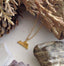 Gold Mini Mountain Necklace