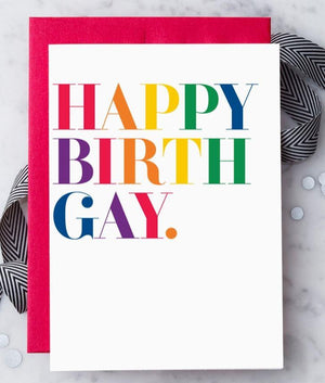 Happy BirthGay Card