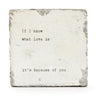 If I Know What Love Is - Wall Decor