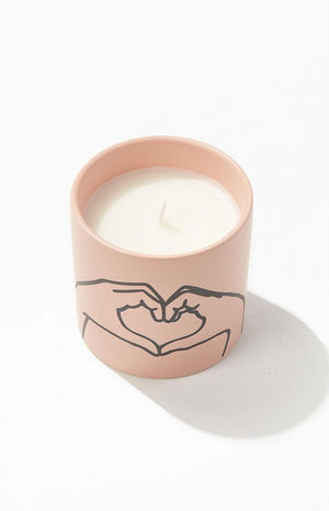 Love Ya Heart Candle