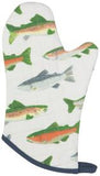 Gone Fishin Oven Mitt