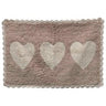 Heart Tufted Bath Mat