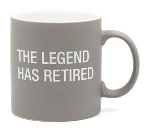 The Legend Has Retired Mug