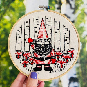 Gnomework - DIY Embroidery Kit