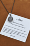 Moon Wax Seal Necklace