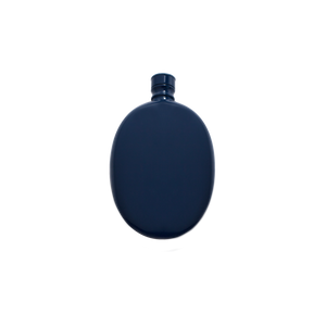 Oval Navy Flask