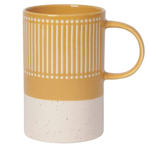 Etch Yellow Mug