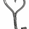 Hand Forged Heart Hook