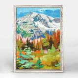 Road Trip: Rainier - 5x7 Framed Canvas