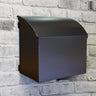 Waterproof Parcel Black Mailbox