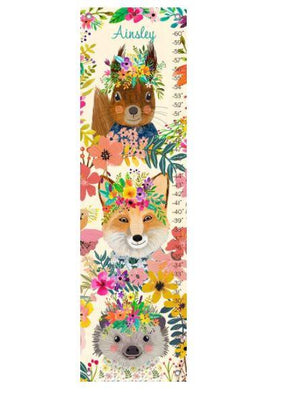 Woodland Pals Growth Chart