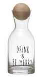 Drink & Be Merry Decanter