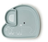 Silicone Suction Snack Plate - Elephant