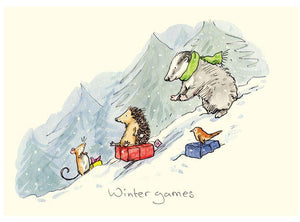 Winter Games Card