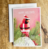 Northern Christmas Cardinal - Card