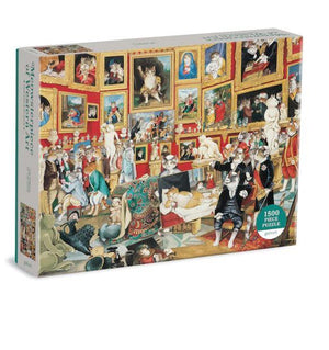 Tribuna of the Uffizi - Meowsterpiece Puzzle