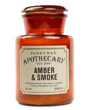 Amber & Smoke Apothecary Candle