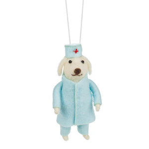 Doctor Dog Ornament