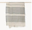 Sarah Black Turkish Towel/Scarf