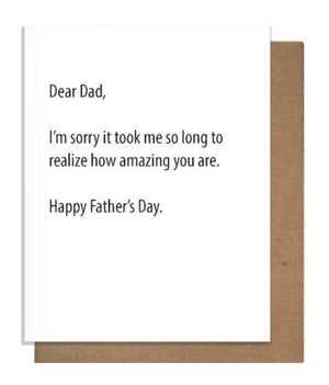 Amazing Dad - Card