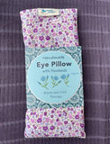 Flaxseed Eye Pillow - Purple Floral