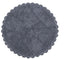 Tufted Grey 3 Foot Round Rug