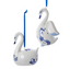 Porcelain Swan Ornament