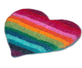 Striped Heart Trivet