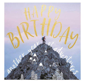 Happy Birthday Adventure Card