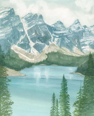 Moraine Lake - 11"x14" Art Print