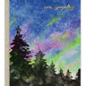 Northern Lights With Sympathy Card