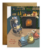 Mouse Christmas Story Card