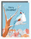 Holiday Blue Jay - Greeting Card