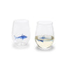 Shark Stemless Wine Glass