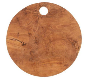 Bali Teak Round Cutting Board