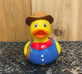 Cowboy Rubber Ducky Blue Shirt