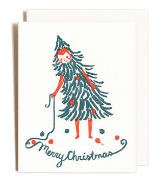 Merry Christmas Tree Card