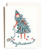 Merry Christmas Tree Card