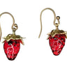 Dainty Strawberry Earrings