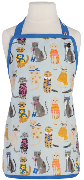 Feline Friends Kids Apron