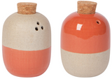 Solar Clay Salt & Pepper Shakers