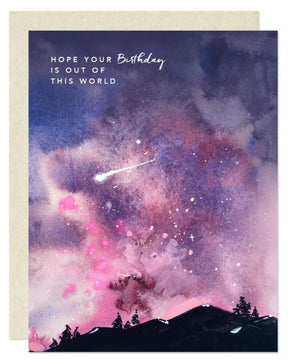 Out of this World Birthday Card