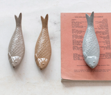 Scultped Stoneware Fish Decor