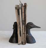 Duck Head Bookends