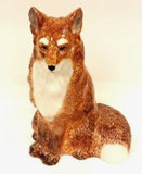 Fox Hand Painted Bank/Decor