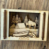 Alberta Camping Matchbox Scene Decor